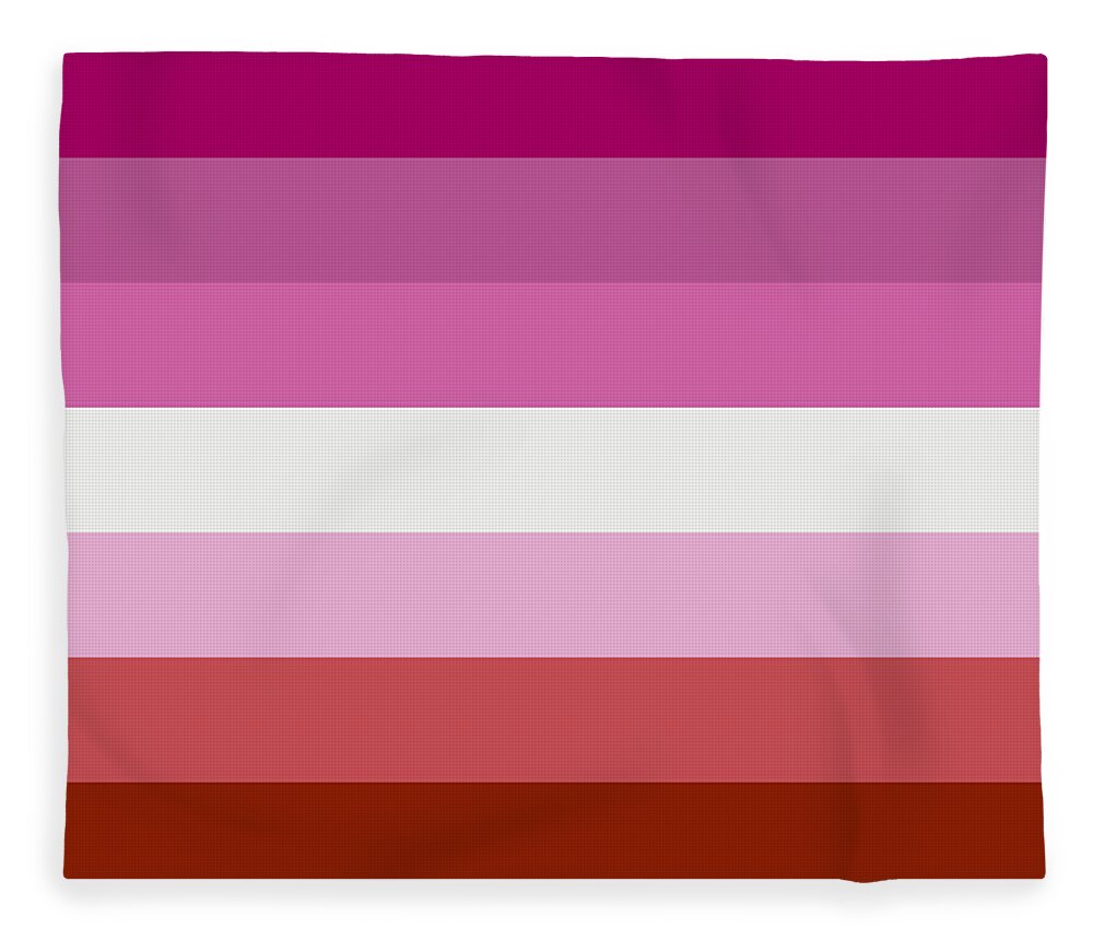 Turekis Deryu Solid Lipstick Lesbian Pride Flag Boutique Blankets Soft Comfortable Plush Microfiber Flannel Blanket 50X40Inch 